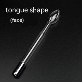 Red Light High Frequency Electro-therapy Apparatus Accessories (Option: Tongue Shaped)